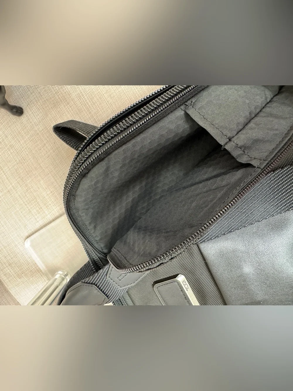 TUMI Alpha Bravo Aviano Slim Briefcase.